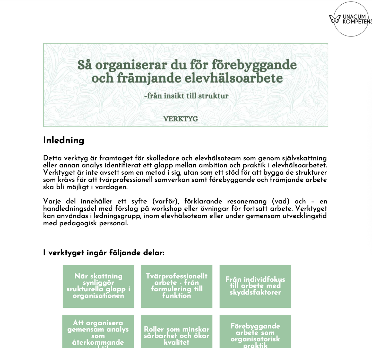 Så organiserar du för förebyggande och främjande elevhälsoarbete - från insikt till struktur